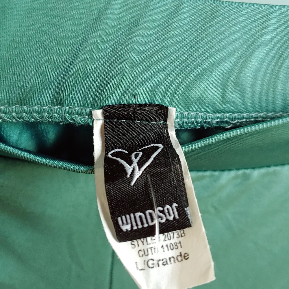 New Windsor Lounge Wear Pajamas - 2-Piece Set, Size Large, Teal - Picture 11 of 15